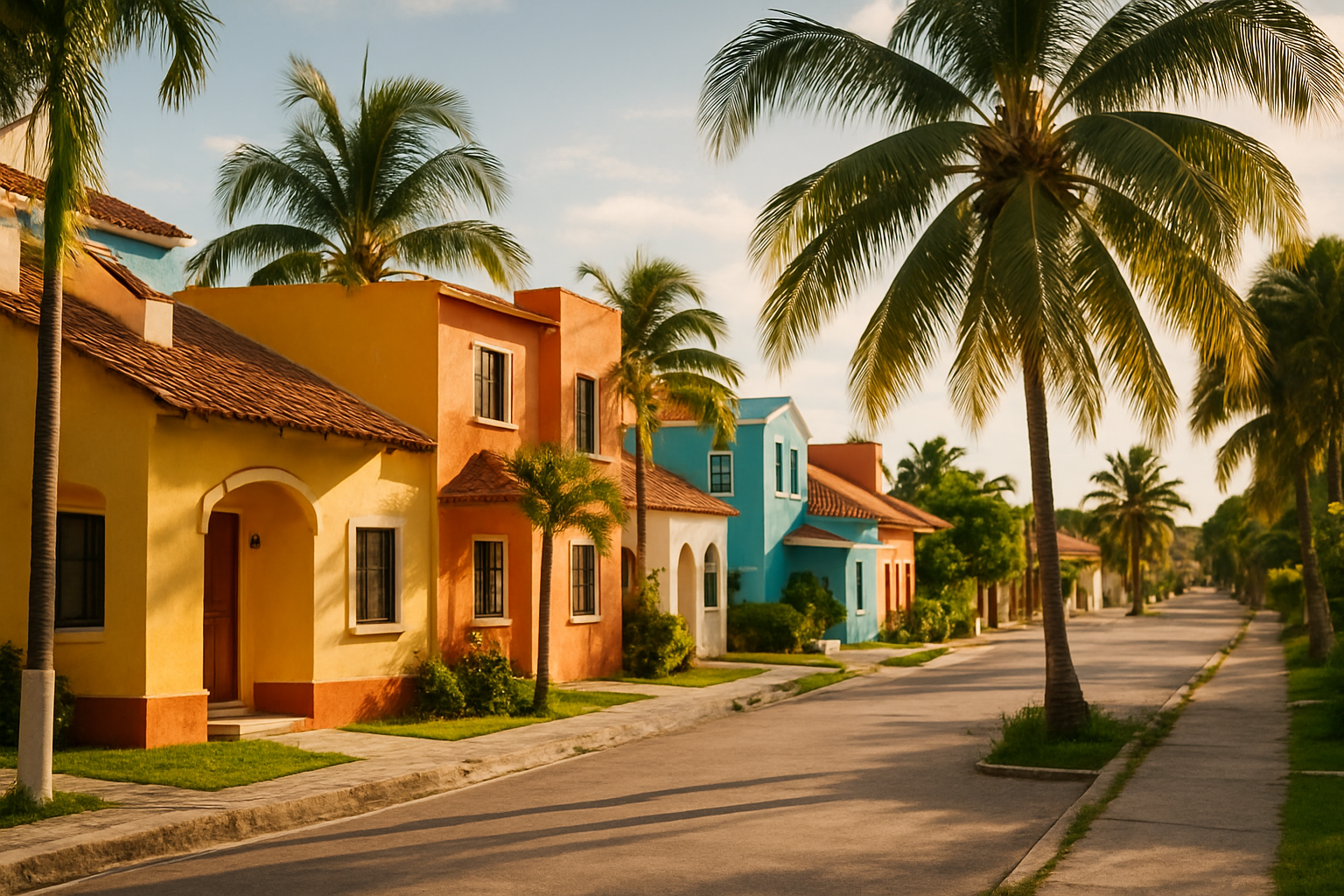 Avenida Rafael E. Melgar waterfront boulevard in San Miguel de Cozumel, Quintana Roo, Mexico